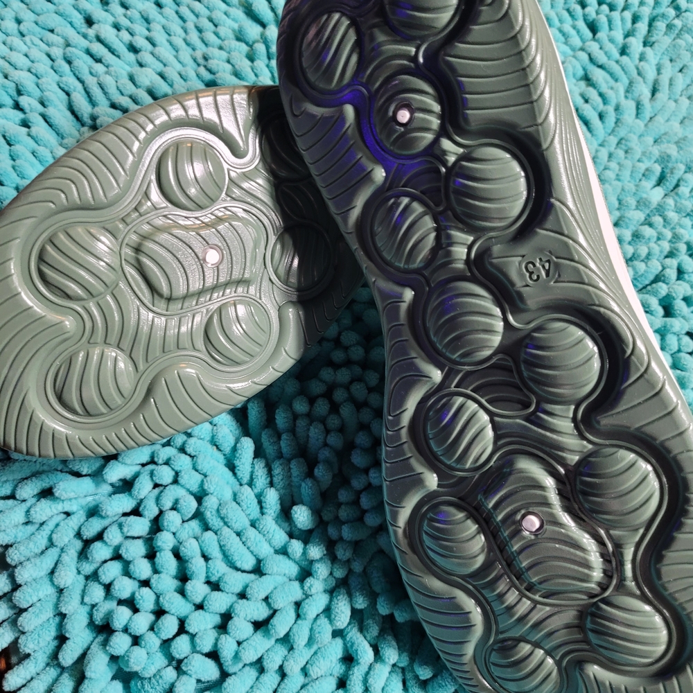 Elegant Olive Women's Knit Loafers - Picture 5 of 5